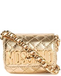 Moschino Mini Quilted Crossbody Bag