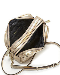 Diane von Furstenberg Voyage Gemini Quilted Metallic Leather Crossbody Bag