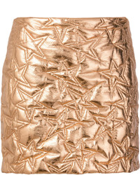 Gold Quilted Skirt