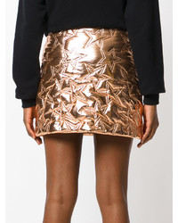 MSGM Star Quilted Skirt