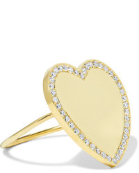 Jennifer Meyer 18 Karat Gold Diamond Ring