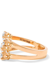 Delfina Delettrez 18 Karat Rose Gold Diamond Phalanx Ring