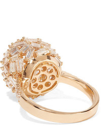 Suzanne Kalan 18 Karat Rose Gold Diamond Ring 6