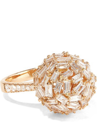 Suzanne Kalan 18 Karat Rose Gold Diamond Ring 6