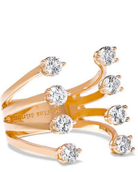 Delfina Delettrez 18 Karat Rose Gold Diamond Ring