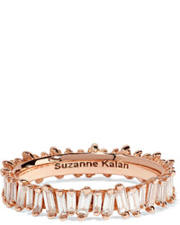 Suzanne Kalan 18 Karat Rose Gold Diamond Ring