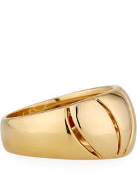 Roberto Coin 18k Yellow Gold Line Ring Size 65