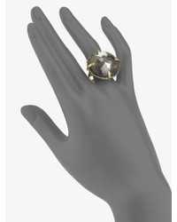 Ippolita 18k Yellow Gold Pyrite Doublet Cocktail Ring