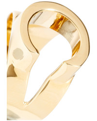 Chloé Alphabet Gold Tone Ring