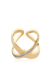 Antonini Siracusa Crisscross Diamond Ring