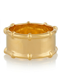 Arme De Lamour Arme De Lamour Bamboo Gold Plated Ring