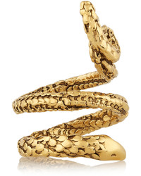Aurelie Bidermann Aurlie Bidermann Gold Plated Snake Ring