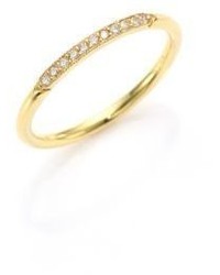 Ila Carel Diamond 14k Yellow Gold Ring