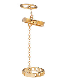 Forever 21 Chained Three Finger Ring