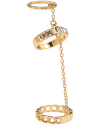 Forever 21 Chained Three Finger Ring