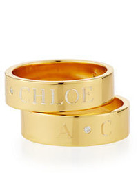 Sarah Chloe Ciela Personalized Ring With Diamond