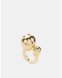 Asos Collection Double Bead Ring