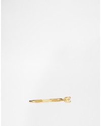 Asos Collection Gold Plated Sterling Silver Shapes Stack Rings