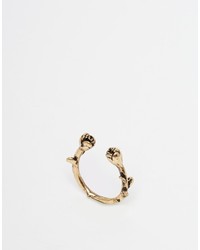 Asos Collection Open Ended Rose Ring
