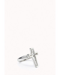 Forever 21 Cutout Cross Ring