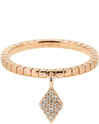 Diane Kordas Diamond Rose Gold Cosmos Ring