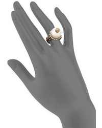 Gucci Faux Pearl Beaded Ring