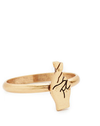 Madewell Fingers Crossed Ring