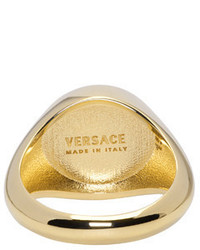 Versace Gold Large Medusa Ring