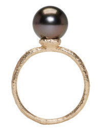 Pearls Before Swine Gold Tahitian Pearl Ring