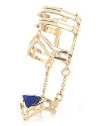 River Island Gold Tone Linked Chain Ring