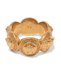 Versace Gold Tone Ring