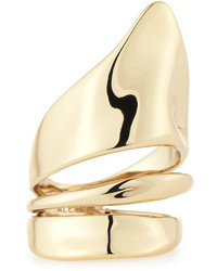 Alexis Bittar Golden Liquid Armor Ring
