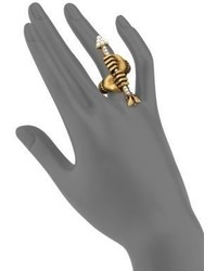 Gucci Hands Beaded Arrow Ring