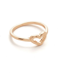 Shashi Heart Pinky Ring