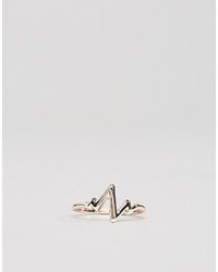Asos Heartbeat Pinky Ring