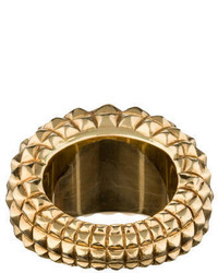 Hermes Herms 18k Studded Ring