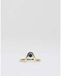 Whistles Inverted Stone Ring