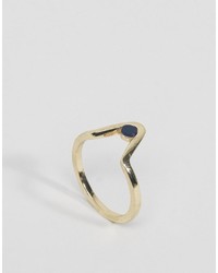 Whistles Inverted Stone Ring