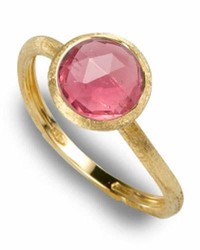 Marco Bicego Jaipur 18k Gold Pink Tourmaline Ring