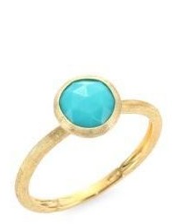 Marco Bicego Jaipur Turquoise 18k Yellow Gold Ring