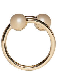 J.W.Anderson Jw Anderson Gold Double Ball Ring