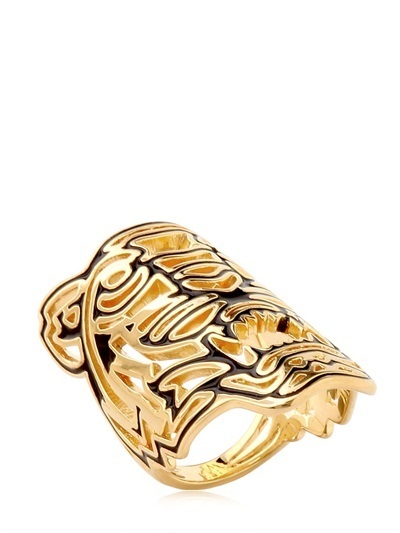 Buy Gold Stainless Steel Lion's Crest Ring Online - INOX Jewelry - Inox  Jewelry India