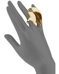 Alexis Bittar Liquid Gold Shield Ring