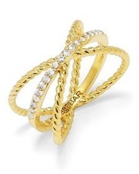 BaubleBar Maddy X Crossover Ring