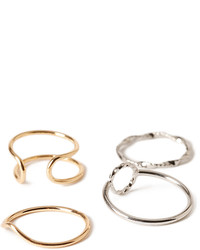 Forever 21 Mixed Toe Ring Set