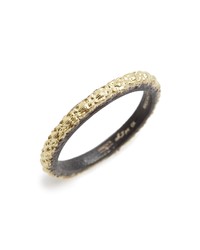 Armenta Old World Textured Stack Ring