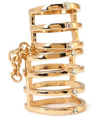 Forever 21 On The Edge Caged Ring