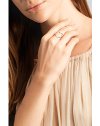 Jennifer Meyer Open Heart 18 Karat Gold Diamond Ring