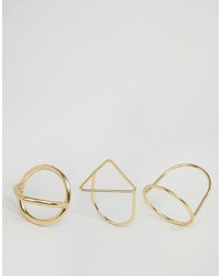 Cheap Monday Outline Rings