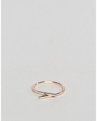 Asos Pack Of 4 Mixed Shape Ring Pack